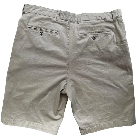 Hudson&Barrow NYC Tan Flat Front Shorts US38 - Picture 2 of 4